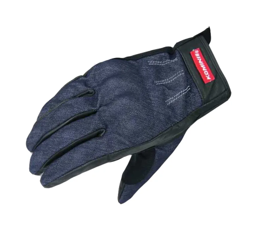 

Motorcycle Drop-Resistant Gloves Denim Racing Bike Glove Making Machine Rider Slip-Proof Gloves
