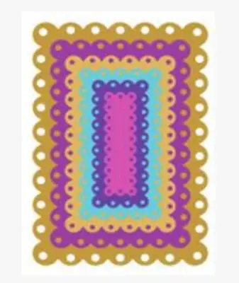 9X12CM YINISE прямоугольная рамка металлические режущие штампы для трафареты для скрапбукинга альбом «сделай сам» бумажные карты украшения тиснение Складная матрица вырезы вырезать умирают плесень Записки бумага ремесло нож п - Цвет: 9X12CM