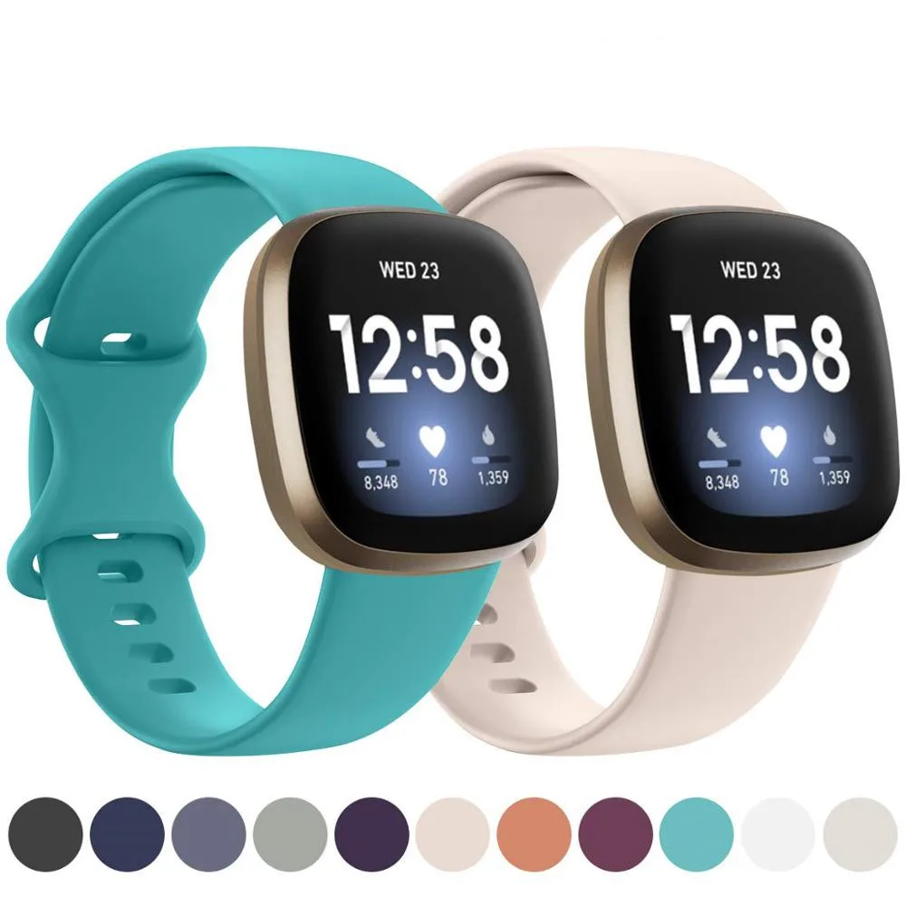 

Fashion Bracelet Strap For Fitbit Versa 3 Replacement Band Digital Watchband For Fitbit Sense Waterproof Watch Accessories