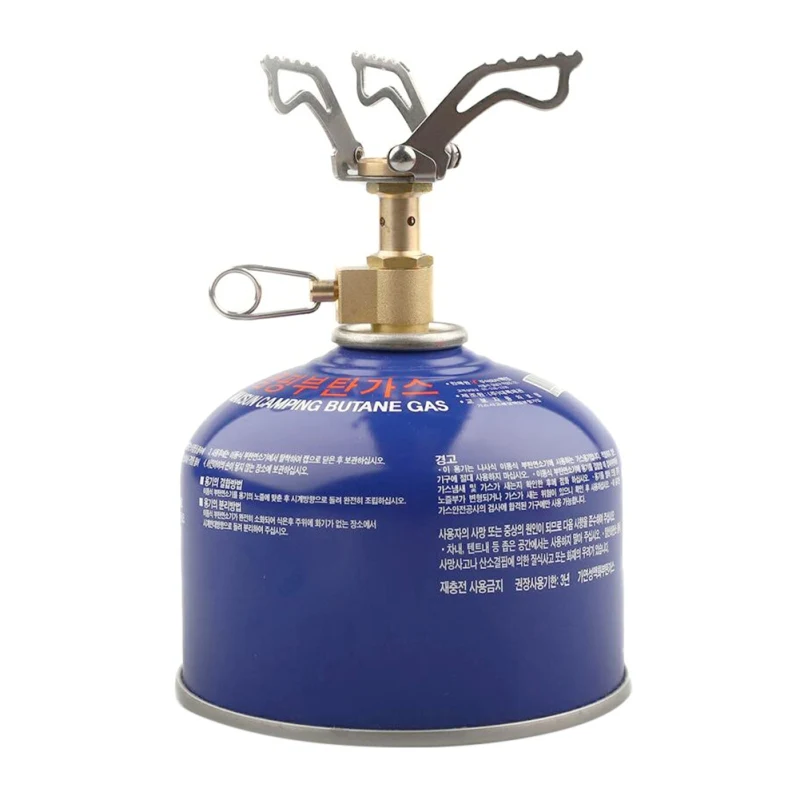 Портативная уличная газовая плита полезная титановая походные газовые горелки