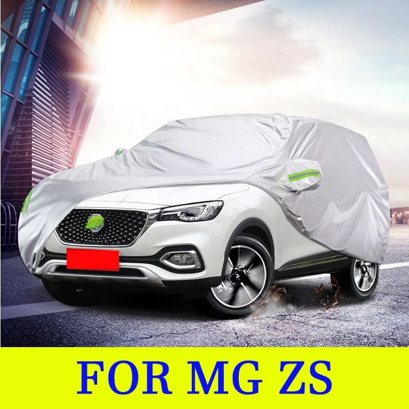 

Full Car Covers Outdoor Sun UV Protection Dust Rain Snow Oxford cloth Protective for MG ZS 2017-2020 Accessories