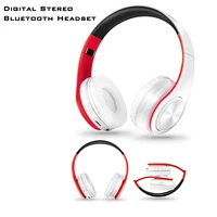 headphones bluetooth wireless earphones with mic digital stereo headset card mp3 player fm radio music buletooth earbuds for all