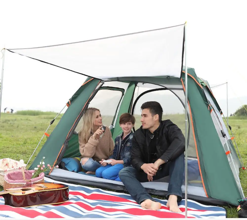 Туристическая палатка на 5-8 человек Автоматическая быстрая водонепроницаемая