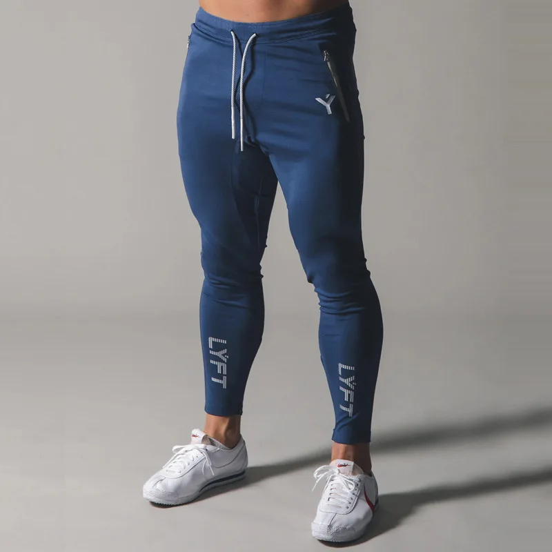 

New Men's Sports Leisure Fitness Pants Outdoor Muscle Sports Running Training Leisure Slim Stretch Breathable Plus Size Trousers