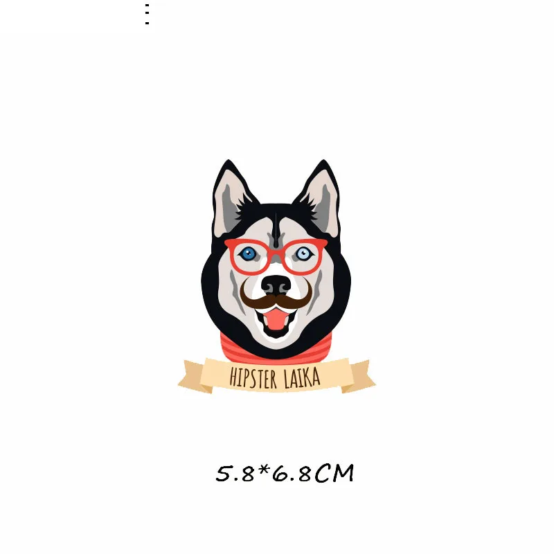 

Thermo Heat Transfer Stickers Applique Iron On Animal Patch For ClothingDIY Badge Paste For Clothes Bag Shoes T-Shirt Decrations