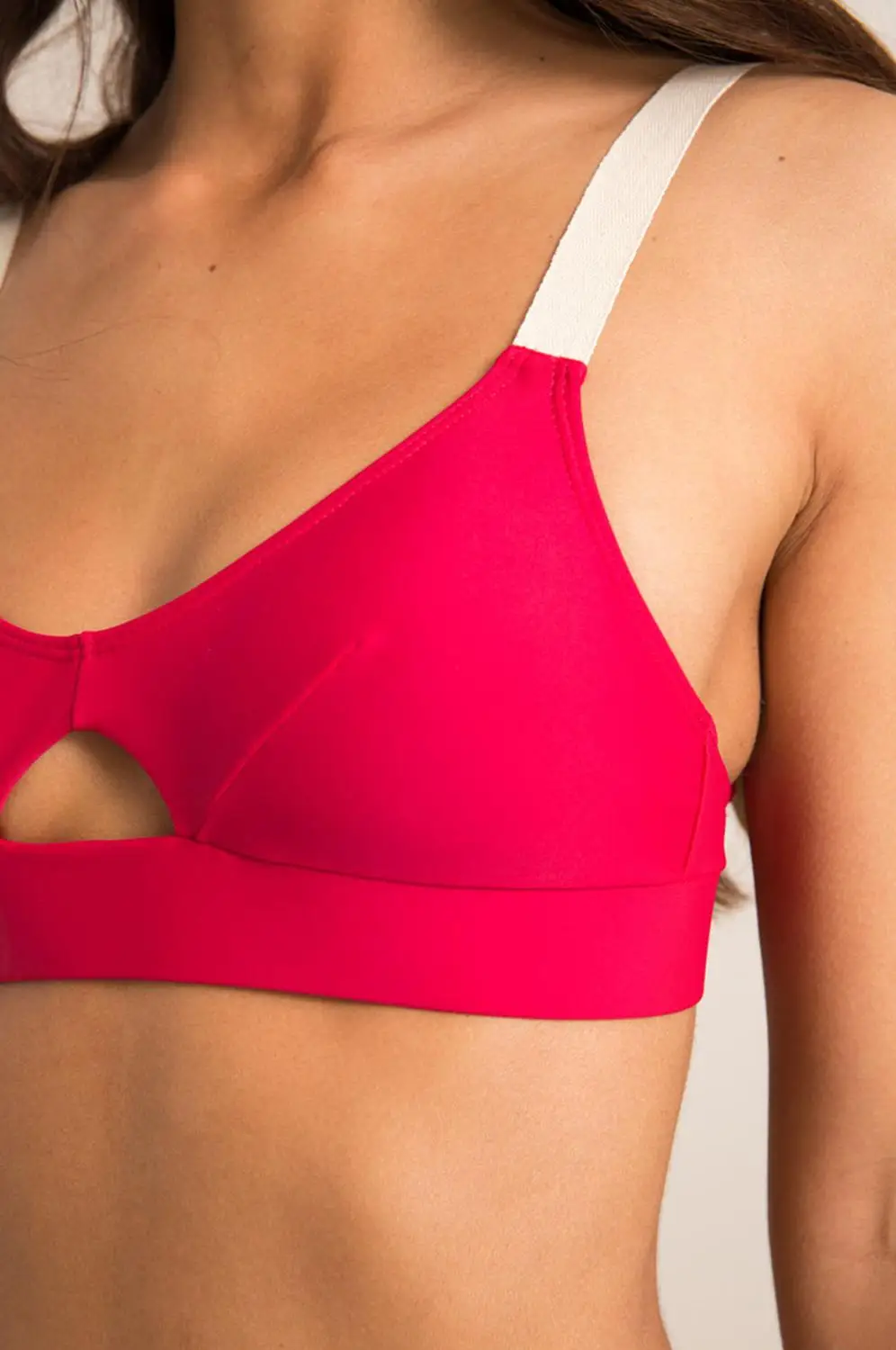 

New Sexy Women Bikini Set Swimwear Bandage Monokini Push Up Color Matching Swimsuit Bathing Beachwear