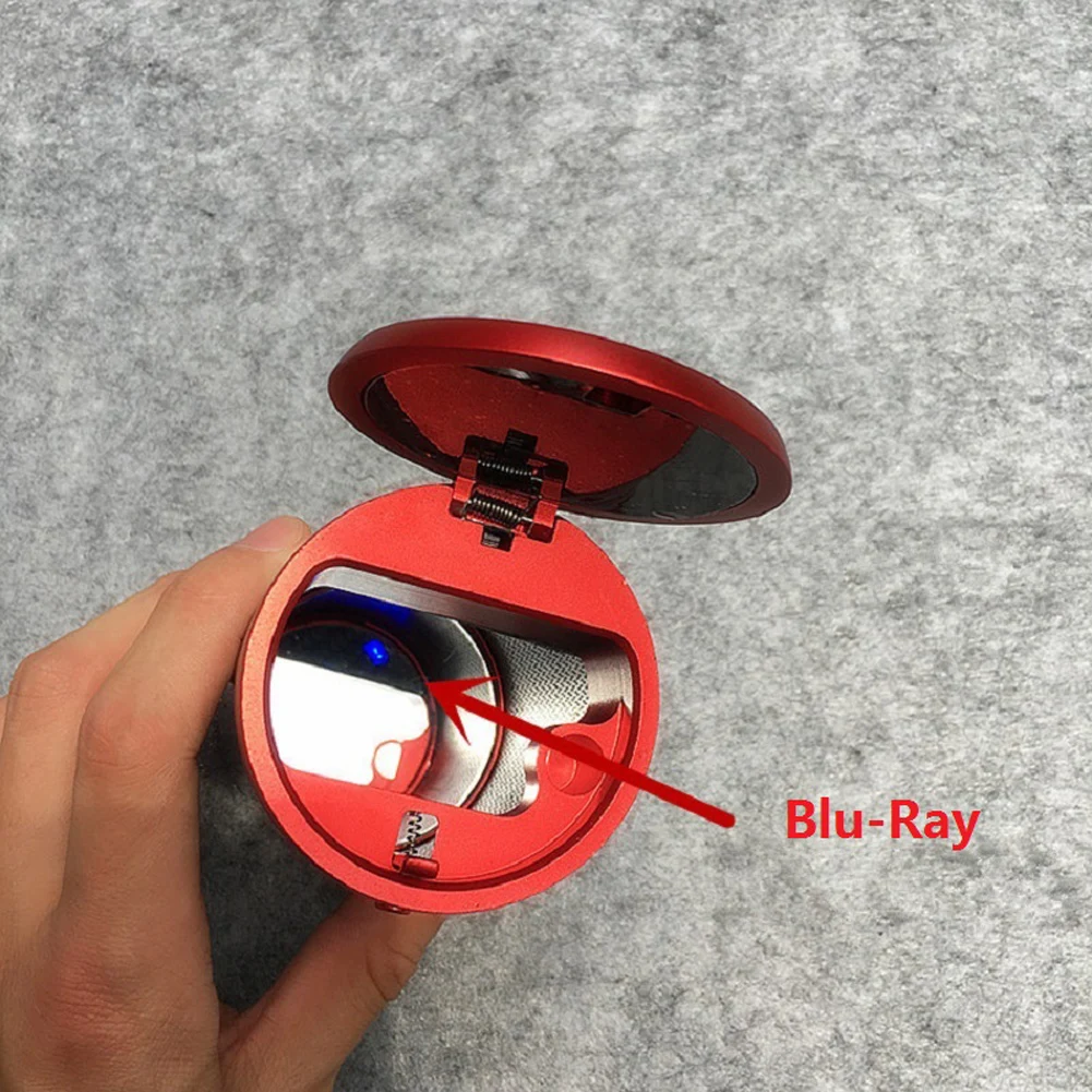 Черный красный класса люкс из углеродного волокна Blu Ray светодиодный светильник