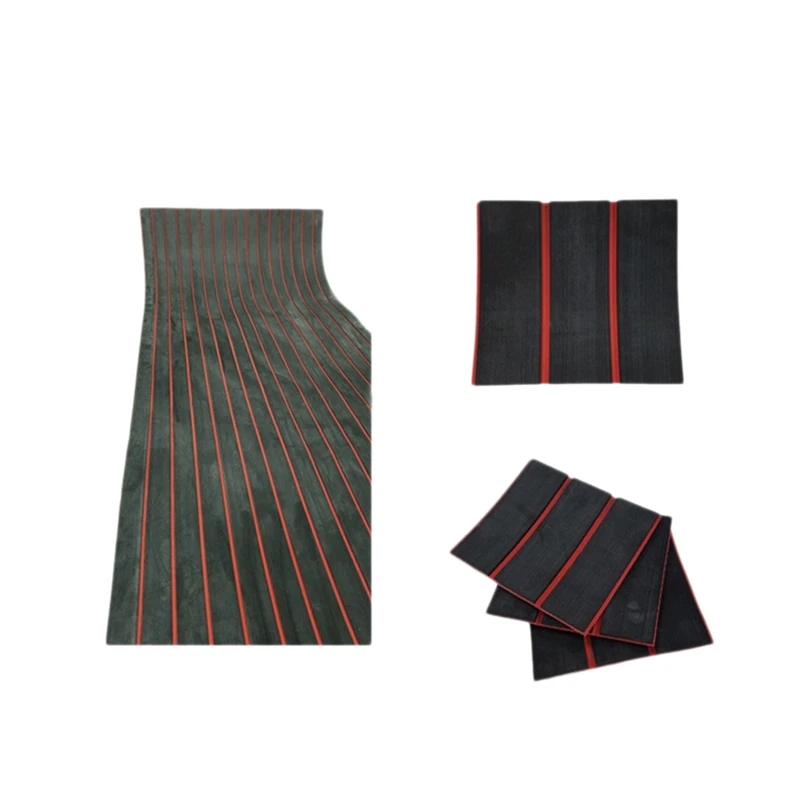 Самоклеящиеся напольные покрытия для лодки и яхты из ЭВА искусственный Тиковый