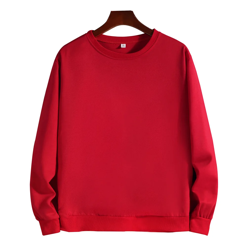 

2020 Pullover Pure color Sweater Round Neck Autumn and Winter Thin Round Neck Sweater Suit Fasion