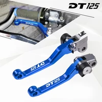 dt125 motorcycle cnc pivot dirt bike brake clutch handles levers motorcoss for yamaha dt125 dt 125 1987 2005 2004 2003 2002 2000