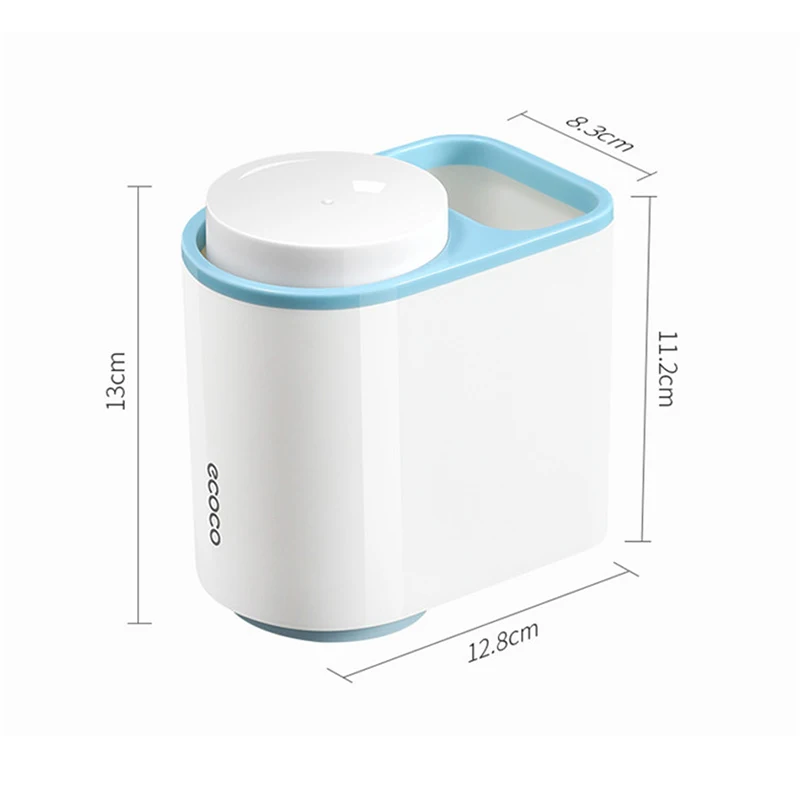 

Simple Wind Suction Wall Type Magnetic Mouthwash Cup Rack Bathroom Supplies Toothpaste Toothbrush Storage Rack Accessories