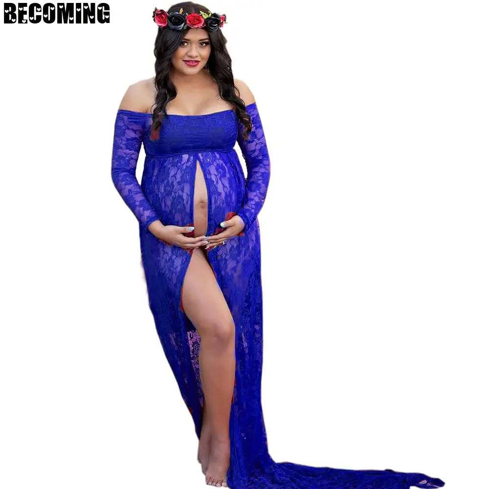 Платья для беременных фотосессии Pregnants элегантное сексуальное платье с