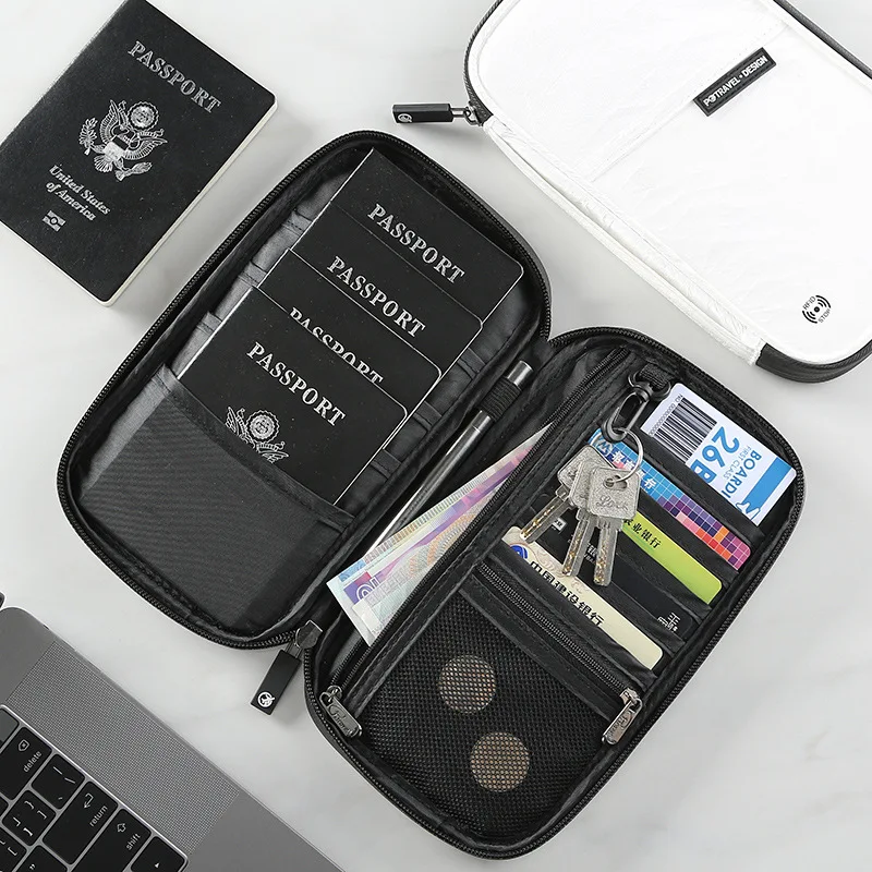 

Waterproof Passport Wallets Travel Necessary Passport Holder Anti-Theft Documents Card Storage Handbags Accessories Supplies
