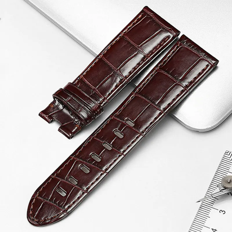

FUYIJIA New 20MM 22MM STAR Strap Genuine Alligator Watchbands Men Women Top Brand Watch Band Custom Handmade Crocodile Skin Belt