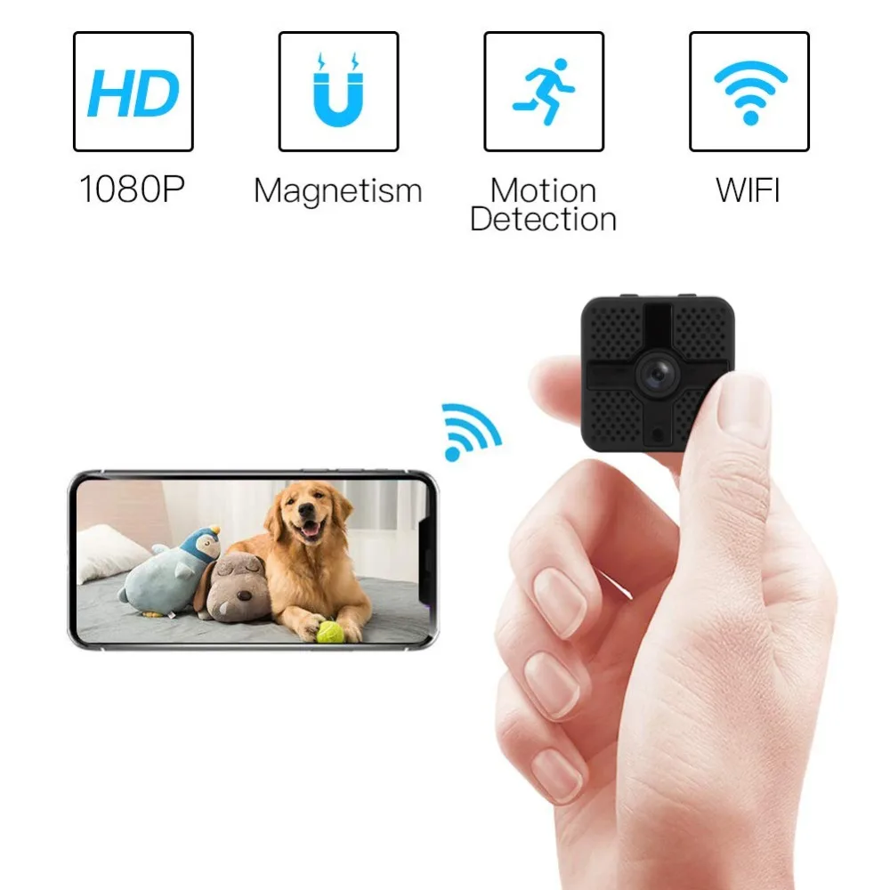 HD WiFi мини-камера Спортивная DV Kamera 1080p 720P с ночной версией микро DVR с дистанционным управлением датчик движения камера с поддержкой скрытой карты