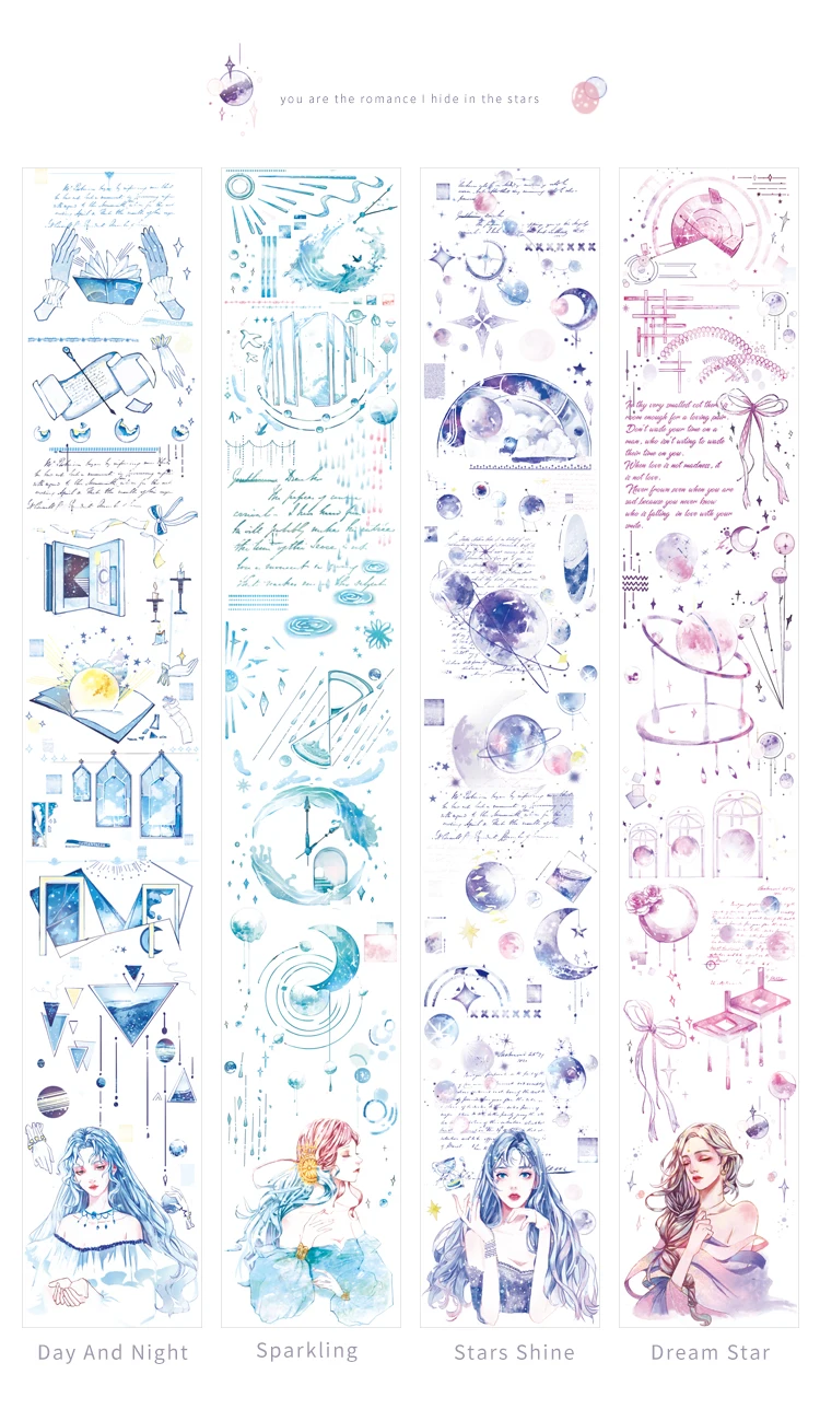 Mr paper 4 вида конструкций Time Dreamland креативные ручные рисования Специальные чернила васи ленты пули журнал Скрапбукинг деко Маскировочные ленты