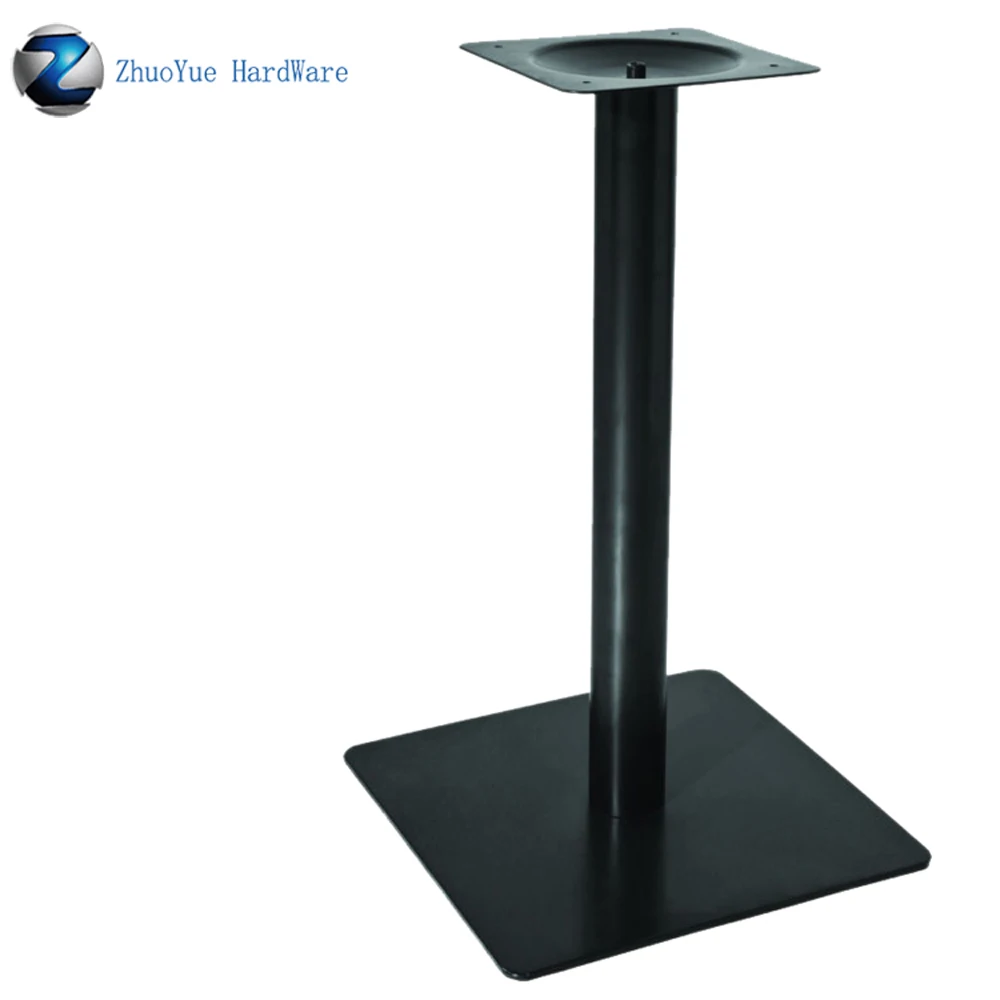 Современные черные кованые железные прямоугольные кофейные Мраморные Подставки