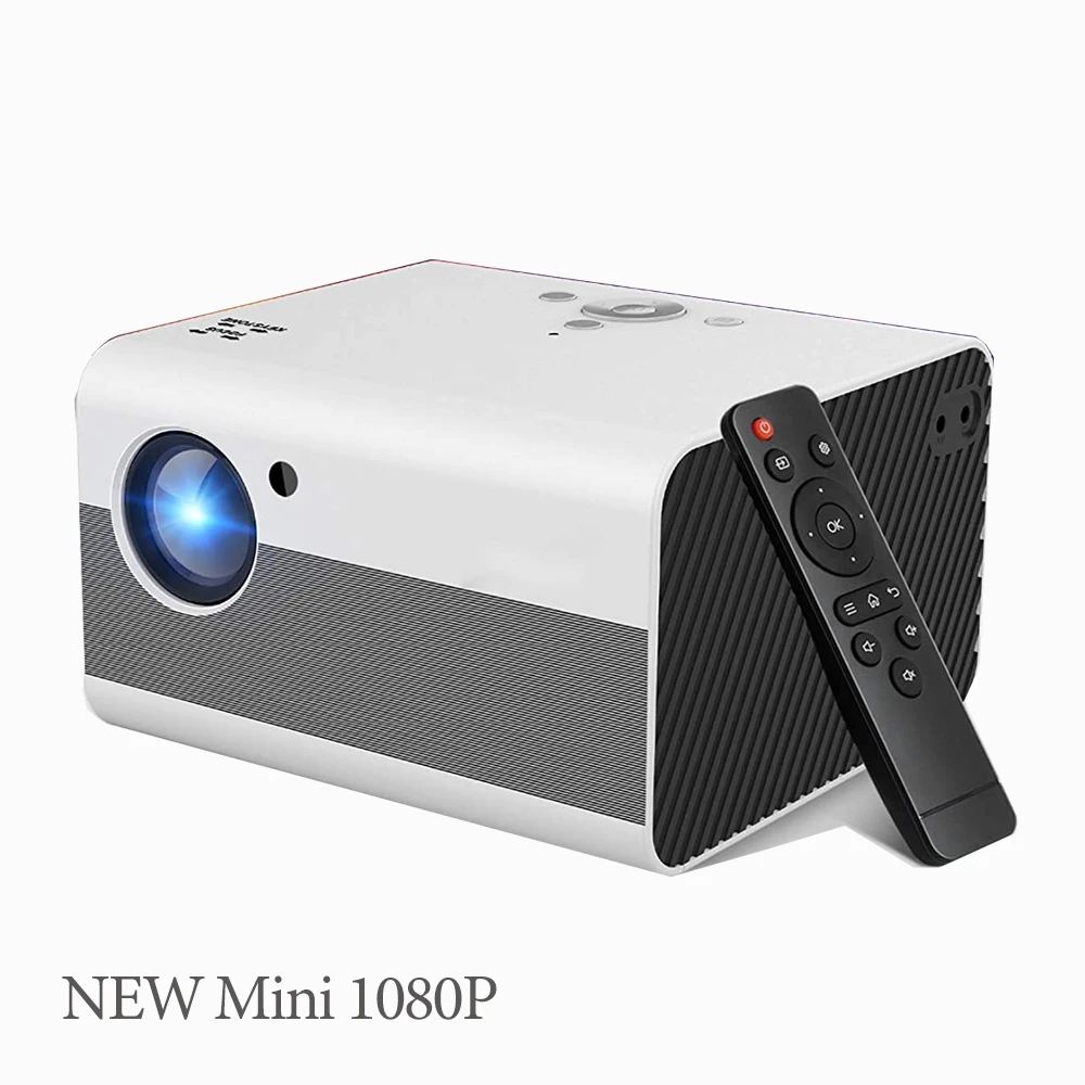

NEW Hot Selling Amazon Mini Full HD 1080P AV/USB*2/HD/AUDIO Video Projector Home Cinema 6W speaker Nice Sounds