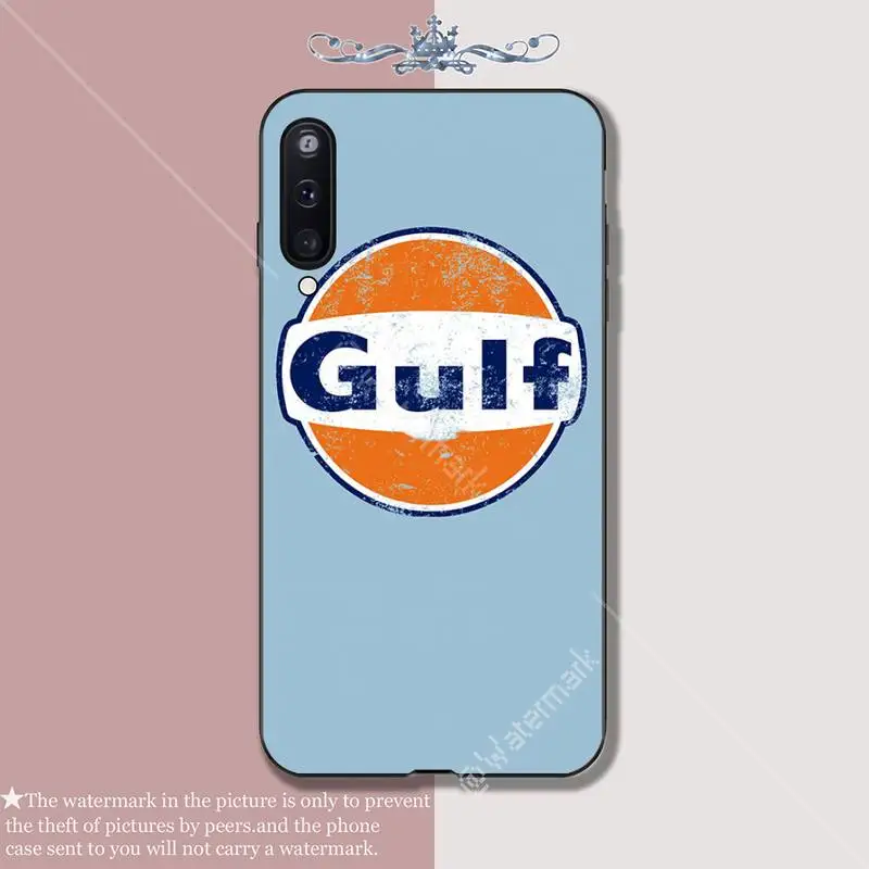 

Gulf Racing car Brand case cover for Samsung galaxy A01 A10 A31 A51 A71 A91 A10S A30S m20 coque