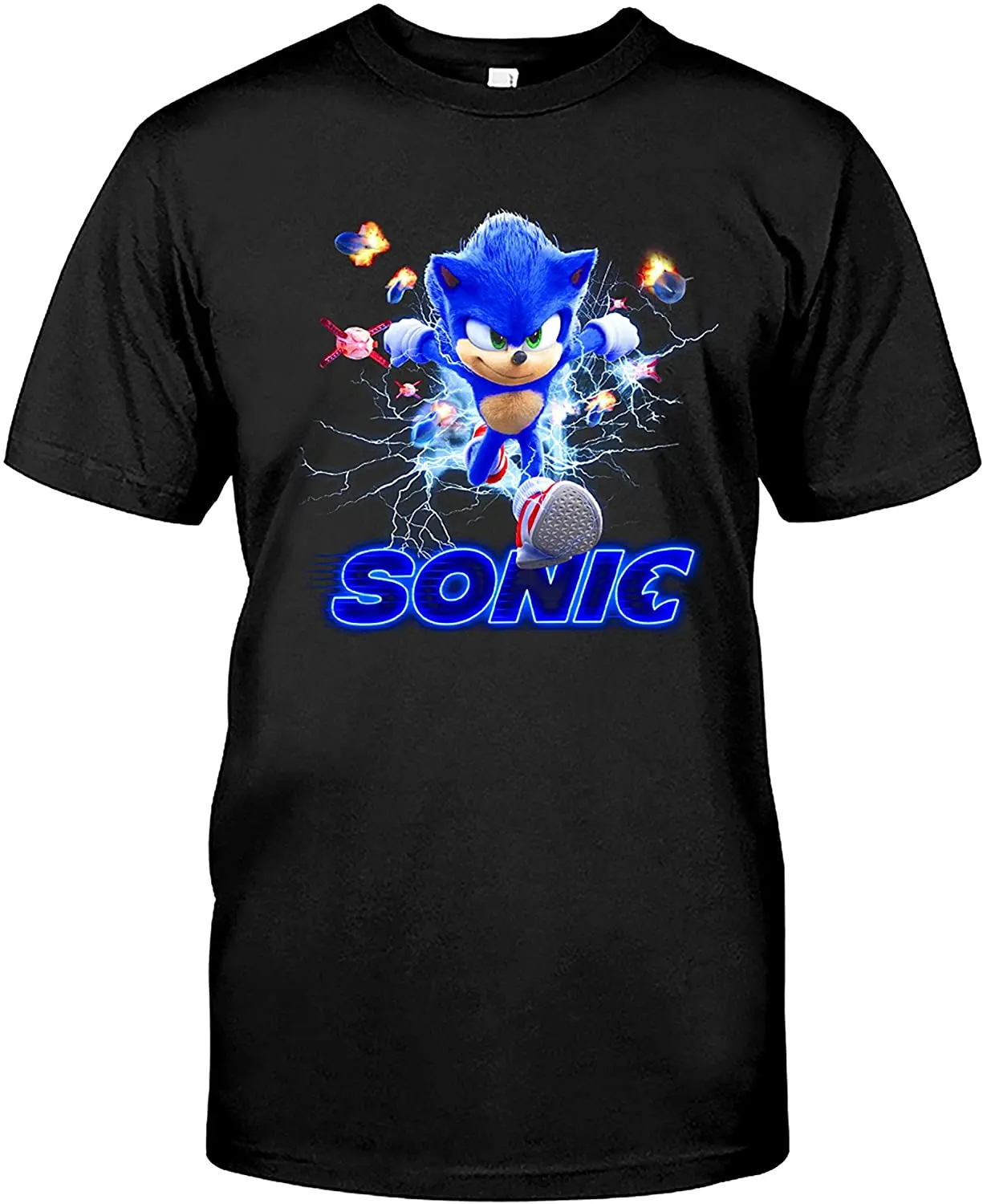

Sonic The Hedgehog Movie Speeding Heather Funny T Shirt