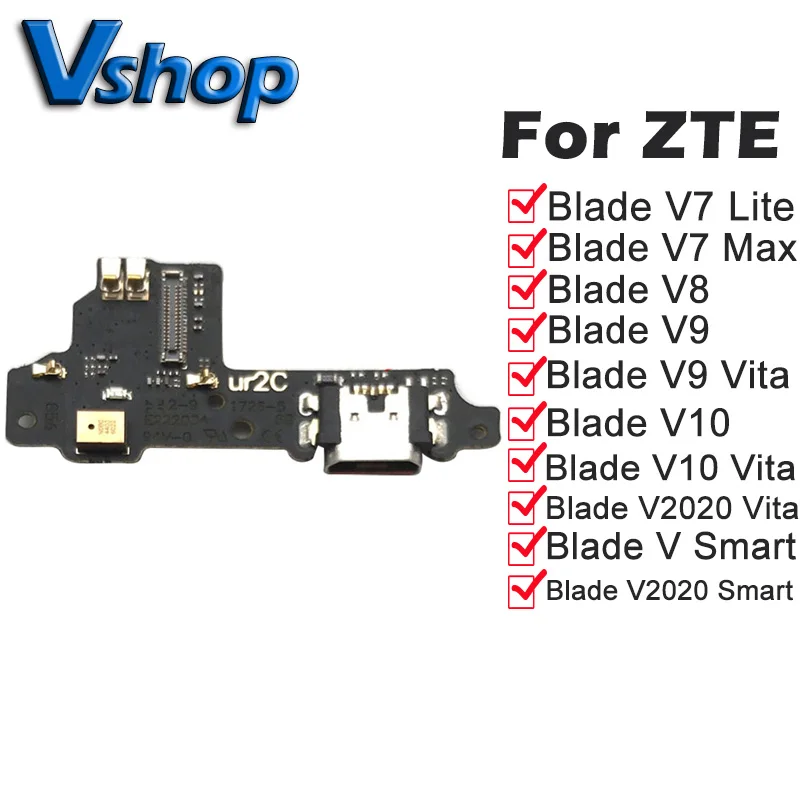 Для ZTE Blade V8 V7 Lite Max V9 Vita плата с зарядным портом V10 V2020 V Smart Смарт USB Charg | Мобильные