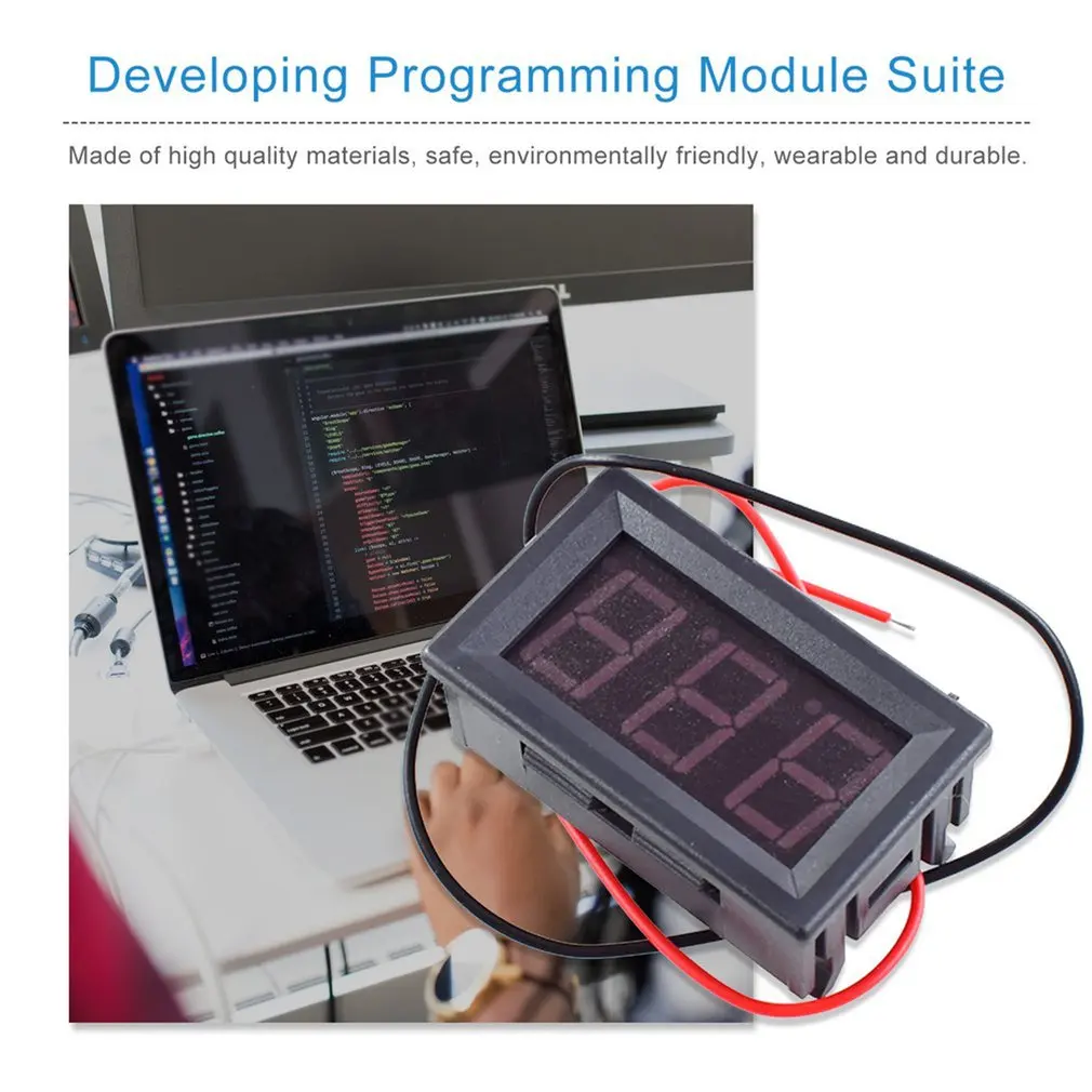 Цифровой вольтметр с ЖК дисплеем 12 В|Вольтметры| |