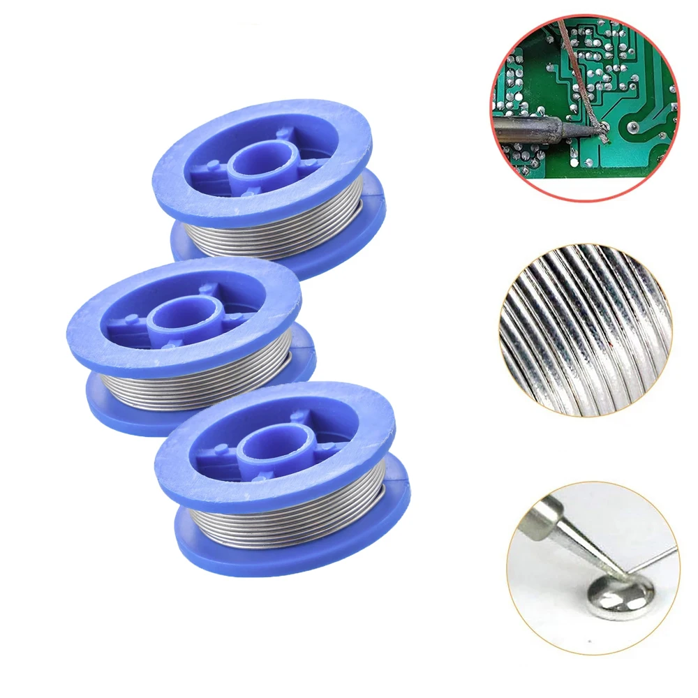 Оловянная проволока 0 8 мм для пайки с расплавленным канифольным ядром