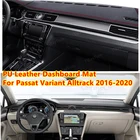 Противоскользящий чехол из искусственной кожи для Volkswagen Passat 2016-2020, коврик для приборной панели, Солнцезащитный коврик, ковры для приборной панели, аксессуары