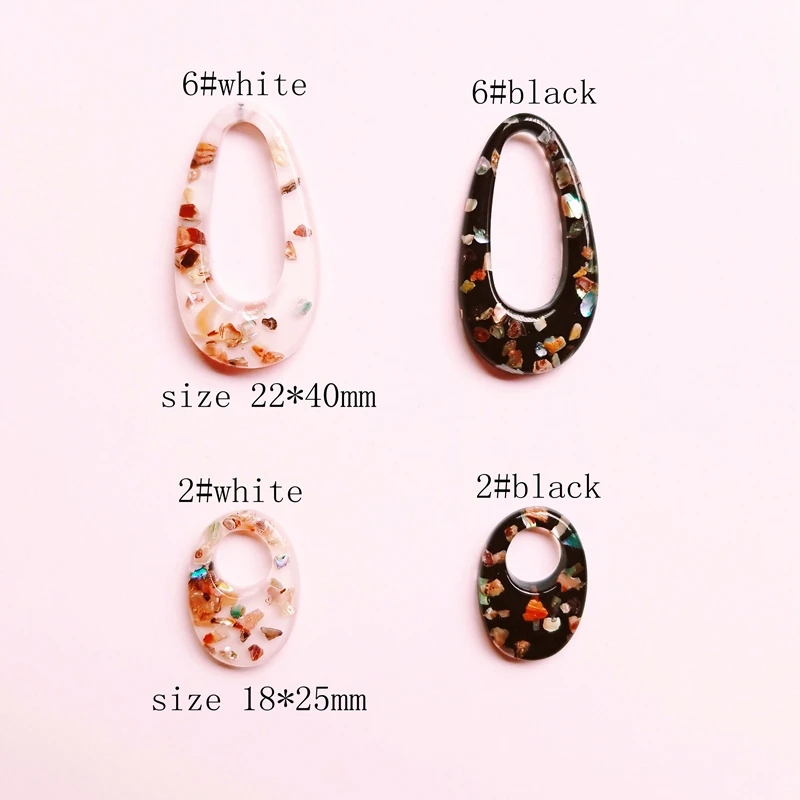 Японские и южнокорейские непористые черные белые акриловые частицы