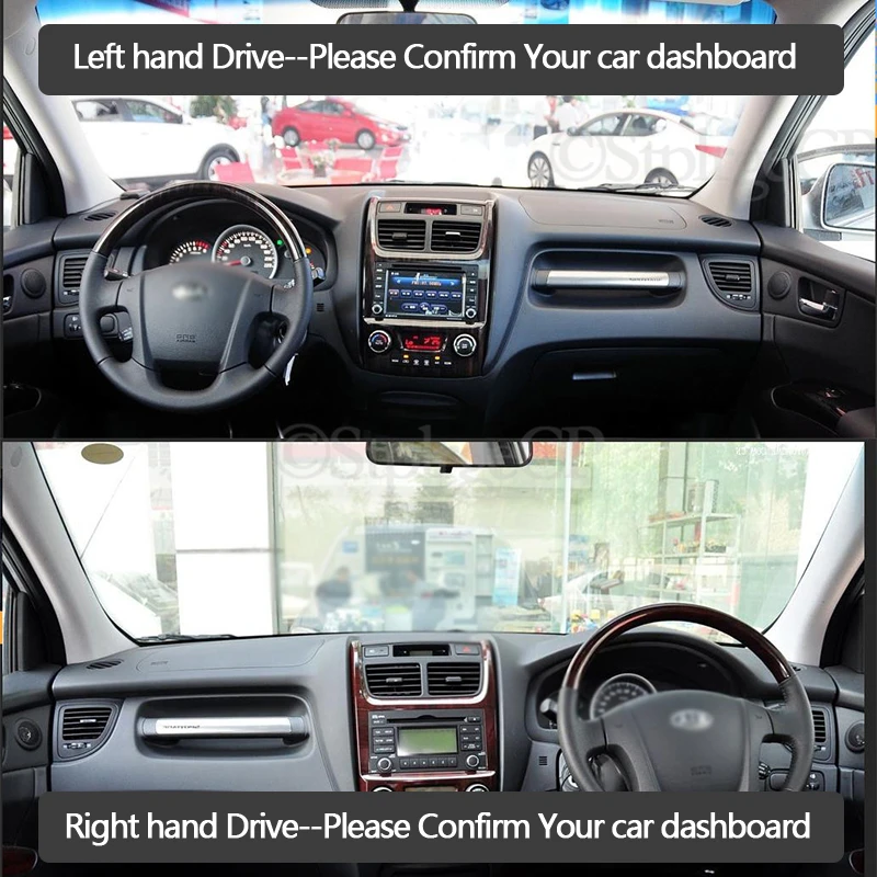 Противоскользящий коврик JE KM для Kia Sportage 2005 2006 2007 2008 2009 2010 | Автомобили и мотоциклы