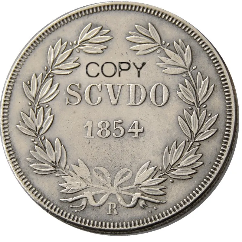 Италия Ватикан, папальские штаты, Scudo(1848 1853 1858) посеребренные копии монет