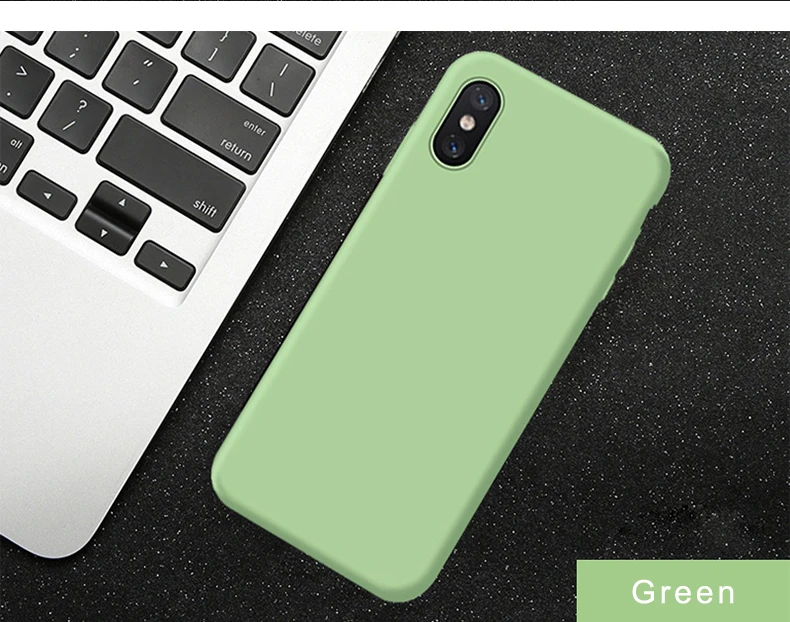 Роскошный тонкий мягкий официальный силиконовый чехол для iphone 7 8 6S 6 Plus X XS 11 Pro Чехол для MAX XR для Apple iphone X 10 чехол Coque