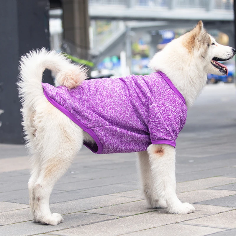 Одежда для домашних питомцев Husky Samoyed свитер больших собак французский бульдог