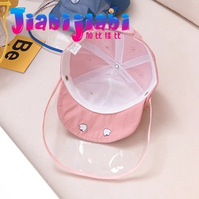 Детская кепка с защитой от вирусов бейсбольная на плоской подошве для маленьких