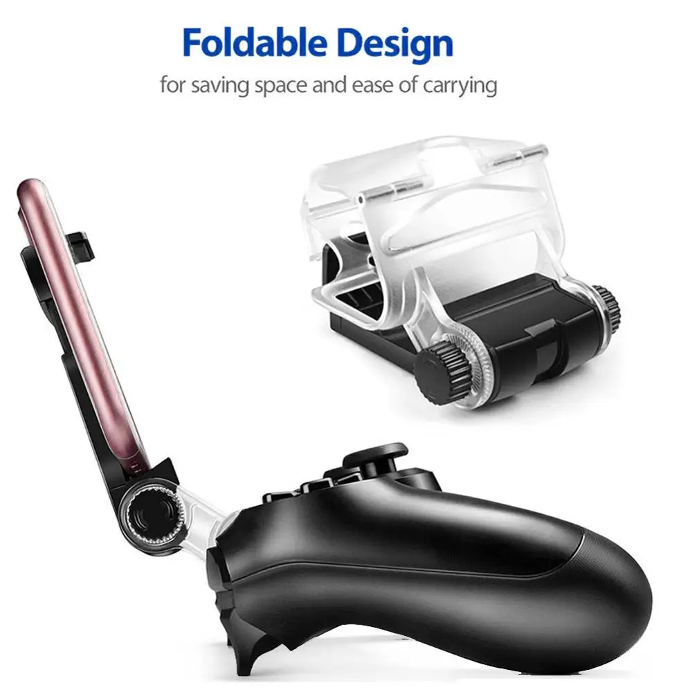 Зажим для смартфона Зажимная стойка кронштейн для playstation 4/Slim/Pro Dualshock 4 держатель контроллера джойстик PS4 крепление