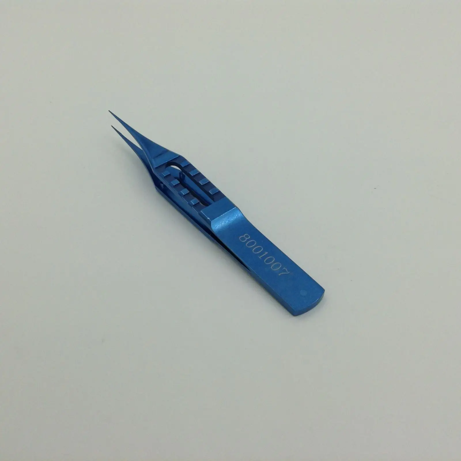 Титановый прямой шовный Пинцет 85 мм офтальмологический инструмент для глаз |