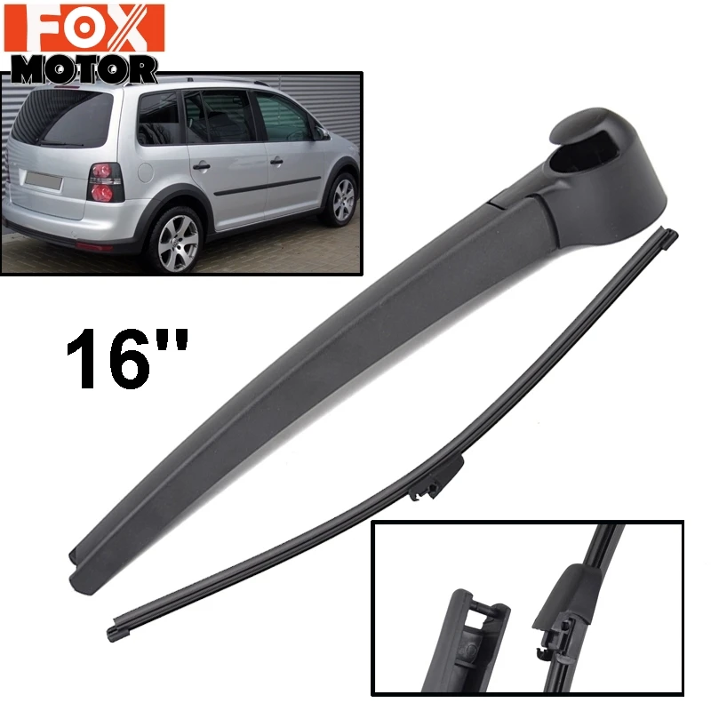 XUKEY Стеклоочиститель заднего стекла и лезвия для VW Touran 2003 2004 2005 2006 2007 2008 2009 2010 аксессуары