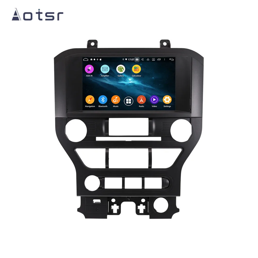 Автомобильный GPS навигатор Android 9 0 мультимедийный автомобильный радиоплеер для