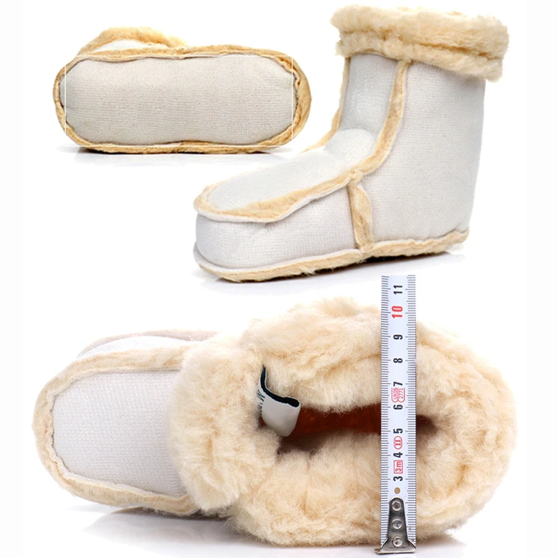 Зимние ботинки Обувь для девочек и мальчиков Прямая поставка Мягкая подошва