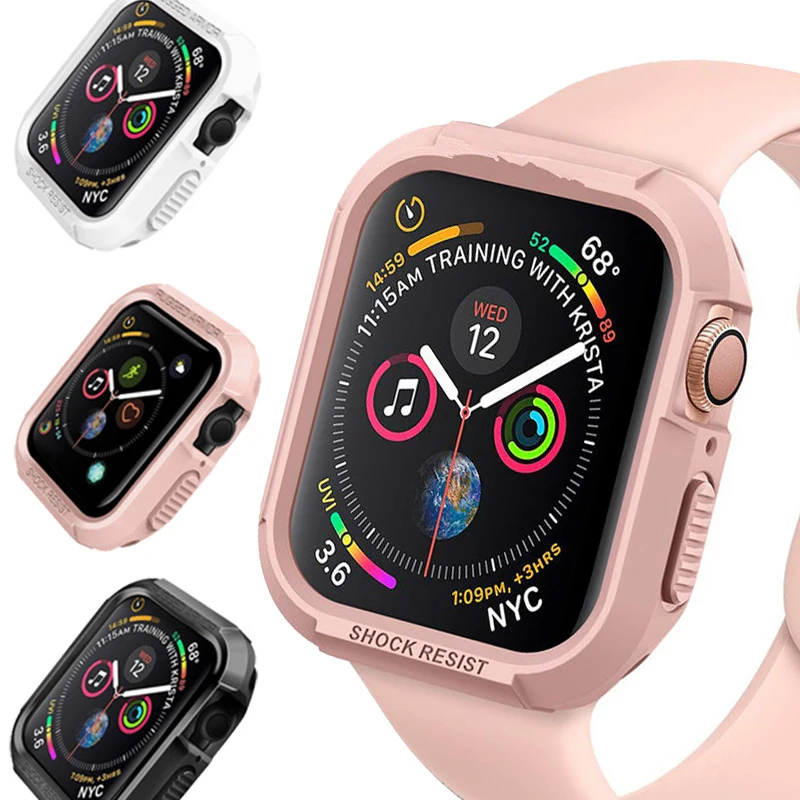 

Защитный чехол для apple watch, чехол серии 6 SE 5 iwatch 44 мм 40 мм