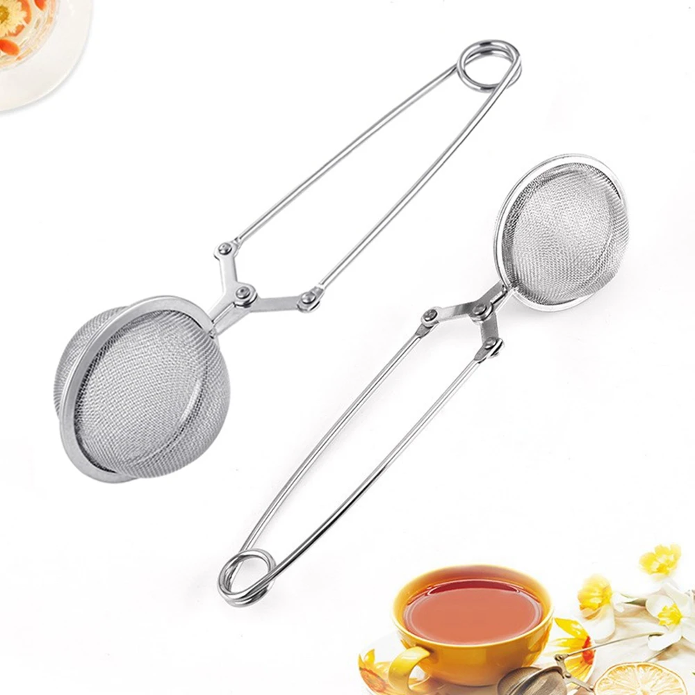 

Tea Leaking Tea Ball Handheld Spherical Flour Sieve Powdered Sugar Sieve filter Mesh Sieve Baking Kitchen Tools
