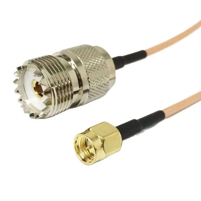 Новый кабель преобразования модема штекер SMA в гнездо УВЧ разъем RG316 15 см