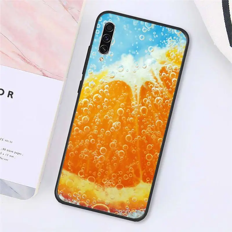 

Yellow drink beer Phone Case For Samsung galaxy A S note 10 7 8 9 20 30 31 40 50 51 70 71 21 s ultra plus