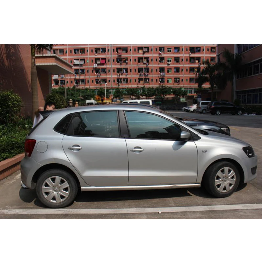 Углеродное волокно задний спойлер на крыло крышу для губ Volkswagen VW POLO Хэтчбек 2013 2017