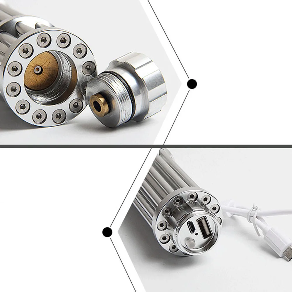 USB Перезаряжаемые самый мощный лазер формата Blue Ray указатели встроенный Батарея