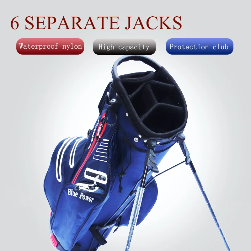 Бесплатная доставка водонепроницаемая сумка для гольфа с 6 отверстиями мужчин и