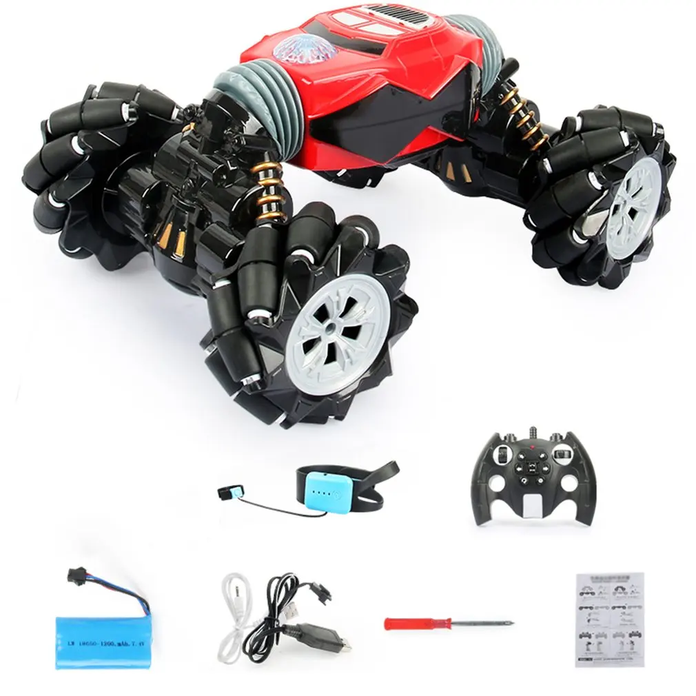 

Трюковый автомобиль с дистанционным управлением 7800X 1:14, крутящийся внедорожник светильник легкая музыка, дрифт-танцы, боковое вождение, рад...