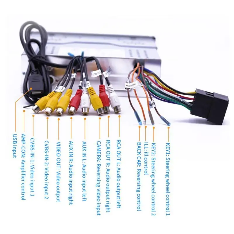 

9702 Android 8.1 Retractable Car Stereo Audio Mirror Link GPS Navi Bluetooth 1DIN 7" FM Radio WIFI Bluetooth 4.0 Autoradio