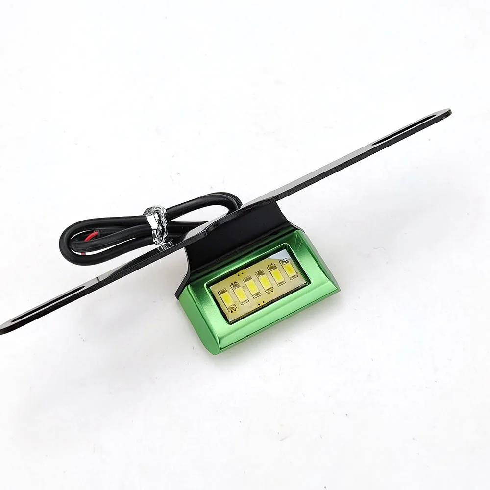 Универсальный Аксессуары для мотоциклов ЧПУ Алюминий Номерной знак