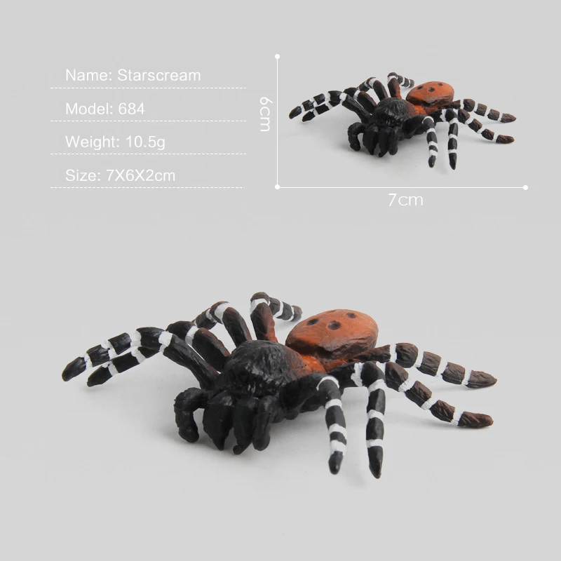 2020 новый ужас Spider модель смешной моделирования жуткий паук Хэллоуин фокусы